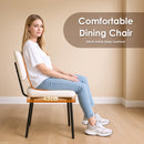 Advwin Dining Chairs Set of 4 Kitchen Chair PU White