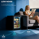 Advwin 60L Upright Freezer with LED Interior Light