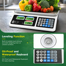 Advwin 40kg Price Computing Scale with Dual LCD Display