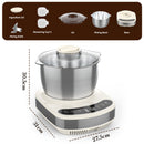 Advwin Electric Dough Maker 6.5L with Kneading & Ferment