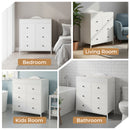 Advwin Baby Change Table w/ 6 Storage Drawers