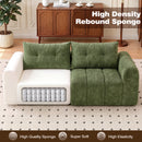 Advwin 2 Seater Modular Sofa w/ Chenille Fabric 170cm