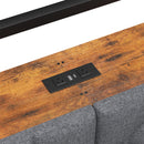 Advwin Single Daybed Metal Frame w/ Trundle Storage