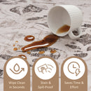 Advwin Vintage Thick Carpet Non-Slip Washable Rug Beige (Pre-Order)