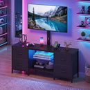 Advwin 130cm LED TV Cabinet with Adjustable Mount