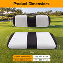 Advwin EZGO Golf Cart Front Bench Seat Covers Polyester Mesh