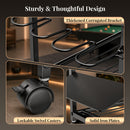 Advwin All-in-One Pool Stick Rack Holds 8 Cues & Balls