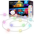 Advwin Smart Outdoor String Lights with Remote & APP