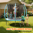 Advwin 6FT Trampoline Recreational Trampoline Blue