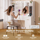 Advwin Dressing Table w/ Jewelry Storage