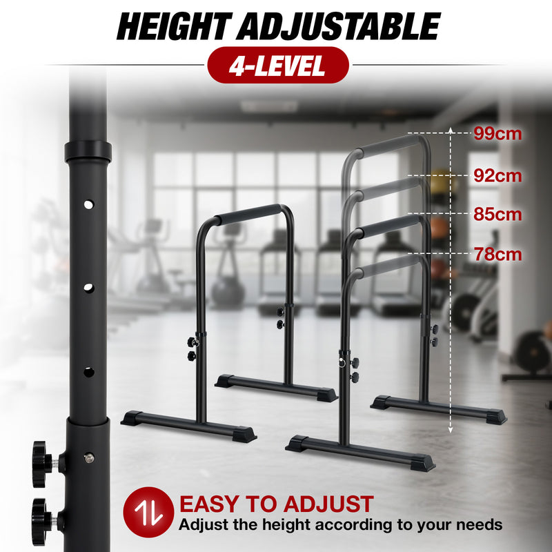 Advwin Adjustable Dip Bar Home Dip Station