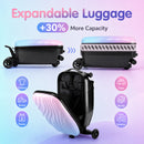 Advwin 4-in-1 Kids Ride-On Scooter Suitcase