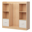 Advwin Dual-Sided Kids Bookshelf & Toy Storage Organiser