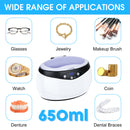 Advwin Ultrasonic Cleaner 650ml Jewelry Cleaner Machine