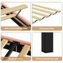 Advwin LED Floating Bed Frame w/ Adjustable Headboard King Single