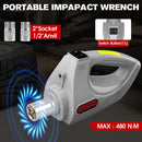Advwin Electric Car Jack with Electric Impact Wrench