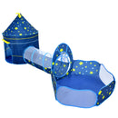 Advwin 3 in 1 Pop-Up Kids Play Tent with Baby Crawl