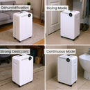 Advwin 15L Compact Air Dehumidifiers with Drain Hose