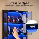 Advwin 7-Tier Display Cabinet with LED Light 180cm