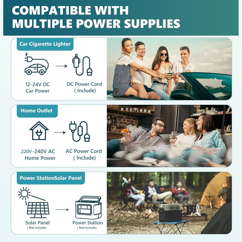 Advwin 28L Car Fridge -20℃-20℃ Portable Refrigerator
