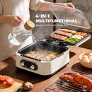 Advwin Electric Grill with Cooking Pot