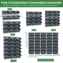 Advwin Wall Mounted Planter 18 Pots w/ Drip Irrigation Hose