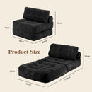 Advwin 3-in-1 Folding Sofa Bed with Pillow