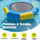 Advwin Inflatable Water Trampoline with Electric Pump