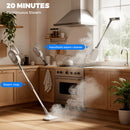 Advwin 12-in-1 Steam Mop with 3-Steam Mode