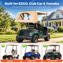Advwin Universal Golf Cart Rear Bag Rain Cover Set