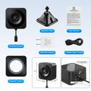 Advwin 2K WiFi Window Camera with Magnetic Glass Mount