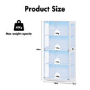 Advwin 4 Tier Display Cabinet Tall Storage