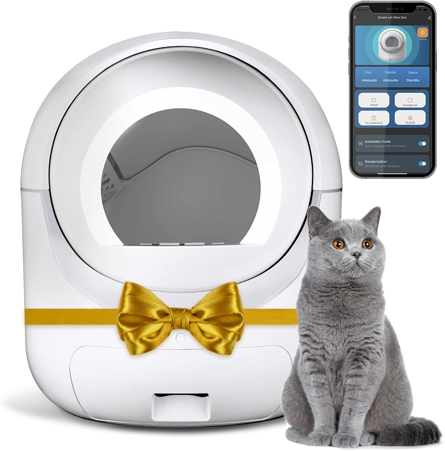 Advwin Self Cleaning Smart Cat Litter Box - Main Image