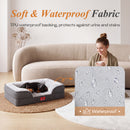 Advwin Orthopedic Memory Foam Dog Bed 73x60x19cm