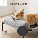 Advwin Outdoor Elevated Dog Bed with Breathable Mesh