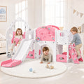Advwin 10-in-1 Kids Slide Swing Set Indoor & Outdoor Playset