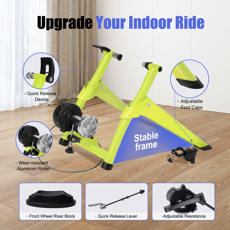 Advwin Magnetic Bike Trainer Stand 6-Level Resistance