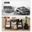 Advwin Vinyl Storage Record Player Stand