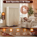 Advwin 1500W Portable Clothes Dryer with Remote Control