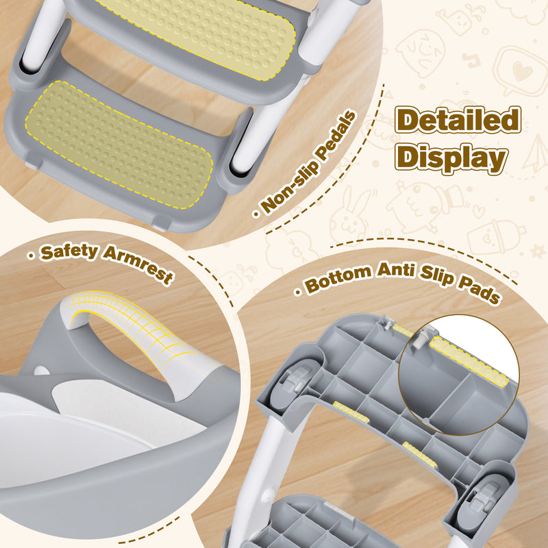 Advwin Foldable 2-in-1 Toddler Potty Training Seat