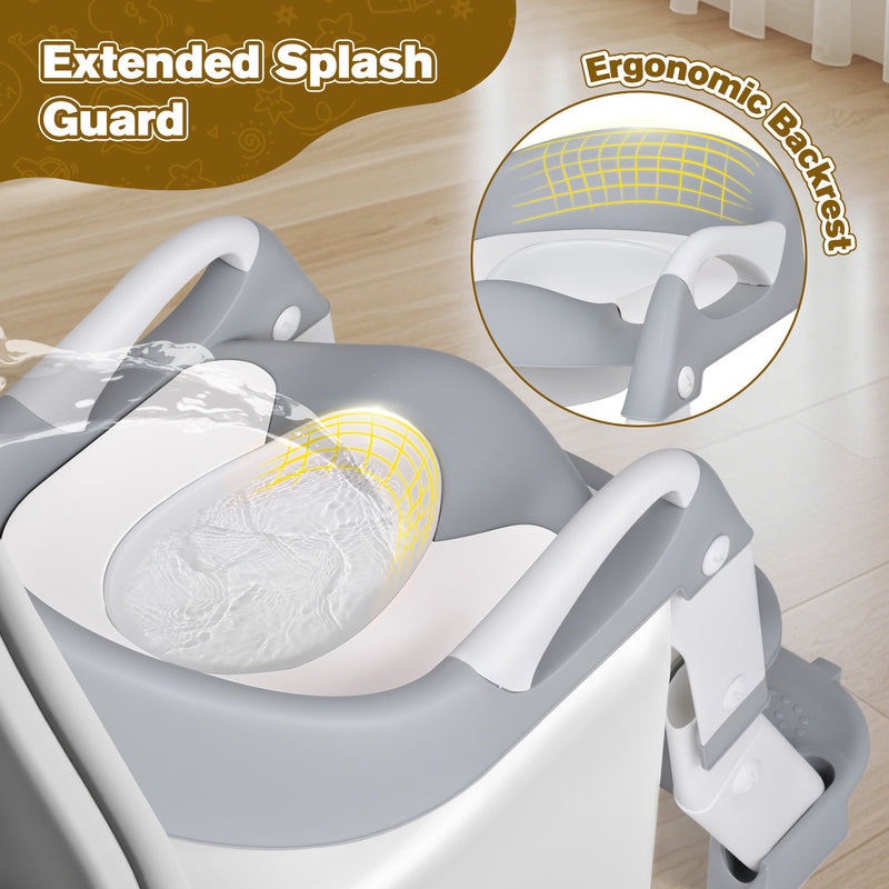 Advwin Foldable 2-in-1 Toddler Potty Training Seat