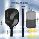 Advwin Carbon Fiber Pickleball Paddles Set