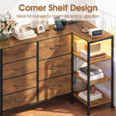 Advwin 7-Drawer Dresser with Charging Station