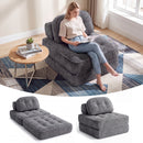 Advwin 3-in-1 Convertible Futon Sofa Bed Chair Corduroy