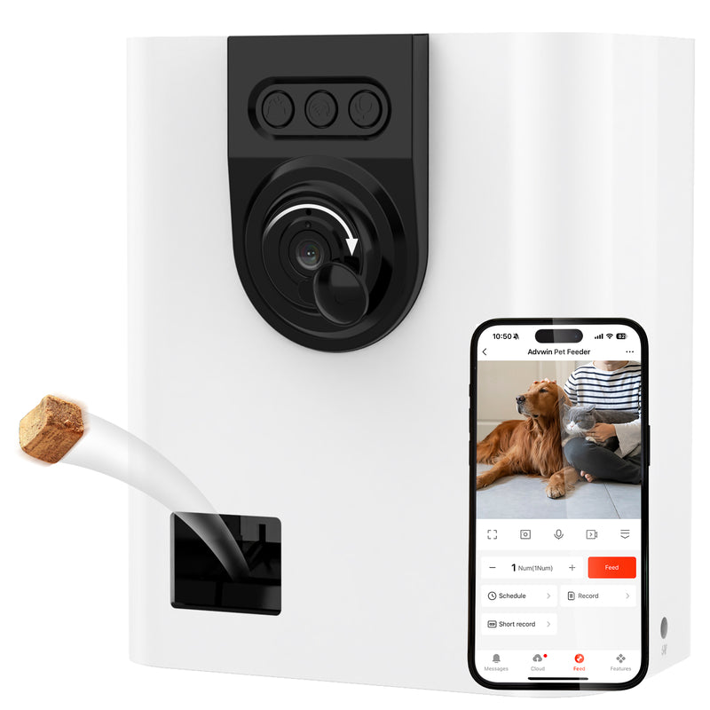 Advwin Pet Camera with Treat Dispenser