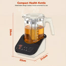 Advwin 1.5L Smart Glass Electric Kettle with Temp Control