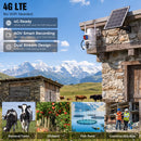 Advwin AOV 4G PTZ Solar Outdoor Security Camera