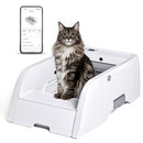 Advwin Self Cleaning Cat Litter Box with App Control