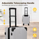 Advwin 20"+14" Hardshell Luggage Set with Silent Wheels