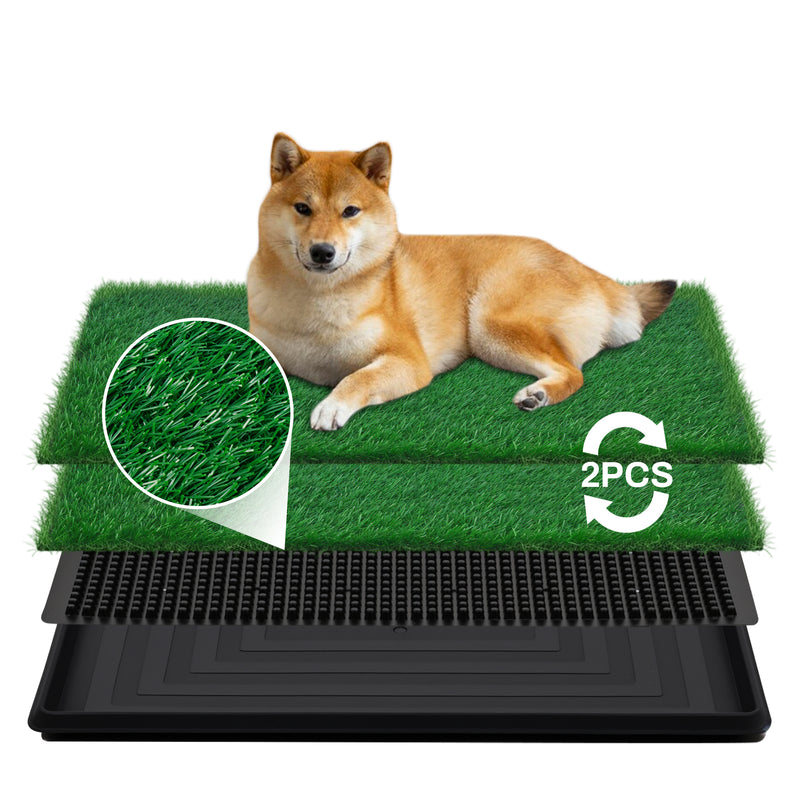 Advwin Dog Grass Pad with Tray